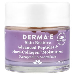 DERMA E Hidratante Flora-Collagen™ e Peptídeos Avançados 56 g (2 oz)