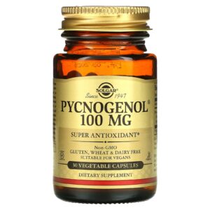 Solgar Pycnogenol 100 mg 30 Cápsulas Vegetais