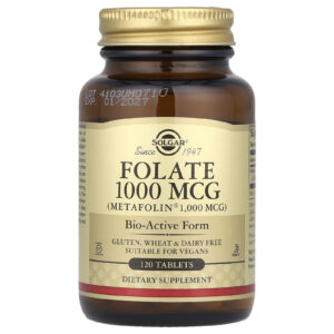 Solgar Folato 1.000 mcg 120 comprimidos