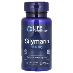Life Extension Silimarina 100 mg 90 Cápsulas Vegetarianas