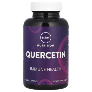 MRM Nutrition Quercetina 60 Cápsulas Veganas (500 mg por Cápsula)
