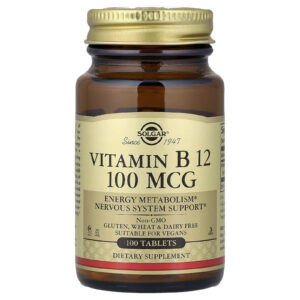 Solgar Vitamina B12 100 mcg 100 Comprimidos