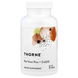 Thorne Arroz Fermentado Vermelho + CoQ10 120 cápsulas