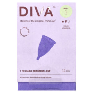 Diva International DivaCup Modelo 1 1 Copo Menstrual