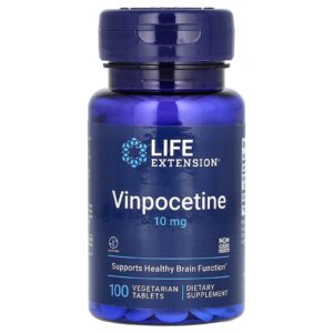 Life Extension Vinpocetina 10 mg 100 Comprimidos Vegetarianos