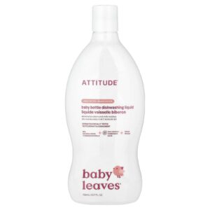 ATTITUDE Mamadeira e Detergente para Lavar Louça Sem Perfume 700 ml (237 fl oz)
