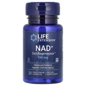Life Extension NAD+ Cell Regenerator 100 mg 30 Cápsulas Vegetarianas