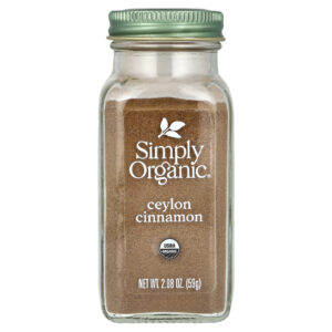 Simply Organic Canela Orgânica do Ceilão 59 g