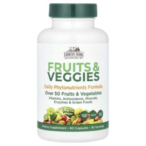 Country Farms Super Frutas e Vegetais 60 Cápsulas