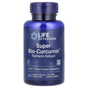 Life Extension Super Bio-Curcumin Extrato de Cúrcuma 60 Cápsulas Vegetarianas