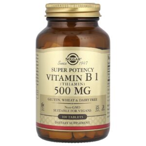 Solgar Vitamina B1 500 mg 100 comprimidos