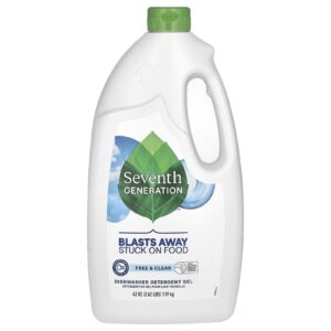 Seventh Generation Gel Detergente para Lava-Louças Livre e Transparente 119 kg (262 lb)