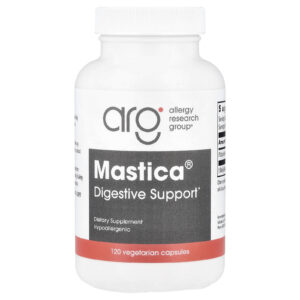 Allergy Research Group Mastica® Auxílio Digestivo 120 Cápsulas Vegetarianas (05 g por Cápsula)