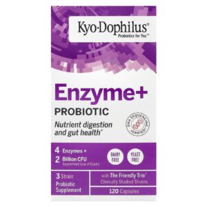 Kyolic Kyo-Dophilus® Enzyme+ Probiotic 120 Cápsulas