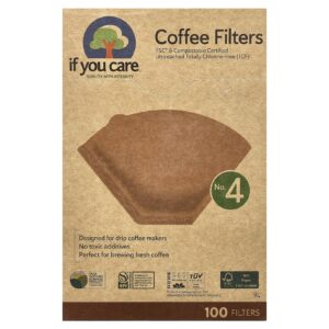 If You Care Filtros de Café N.º 4 100 Filtros