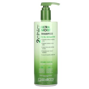 Giovanni 2chic Shampoo Ultra-Hidratante para Cabelos Secos e Danificados Abacate e Azeite de Oliva 710 ml (24 fl oz)