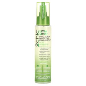 Giovanni 2chic Spray Protetor Sem Enxágue de Dupla Ação Ultra-Hidratante Óleo de Oliva e Abacate 118 ml (4 fl oz)