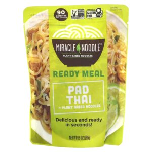 Miracle Noodle Refeição Pronta Pad Thai + Macarrão à Base de Plantas 280 g (99 oz)