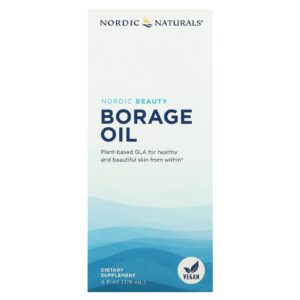 Nordic Naturals Nordic Beauty Óleo de Borragem 119 ml (4 fl oz)