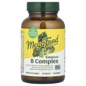 MegaFood Complexo B Balanceado 30 Comprimidos