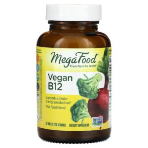 MegaFood B12 Vegana 30 Comprimidos