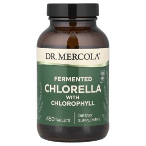 Dr. Mercola Chlorella Fermentada 450 Comprimidos