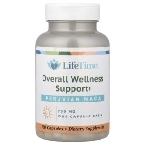 LifeTime Vitamins Maca Peruana 750 mg 120 Cápsulas