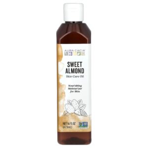Aura Cacia Óleo para Cuidados com a Pele Amêndoa Doce 473 ml (16 fl oz)