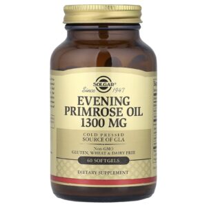 Solgar Óleo de Prímula 1.300 mg 60 Softgel