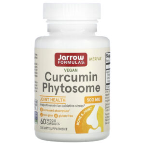 Jarrow Formulas Fitossoma de Curcumina 500 mg 60 Cápsulas Vegetais