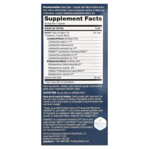 Natures Way Fortify® Probiótico Adulto 50 Bilhões 30 Cápsulas de Liberação Retardada