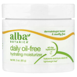 Alba Botanica Hidratante Sem Óleo Havaiano Aloe Refinador e Chá Verde 85 g (3 oz)