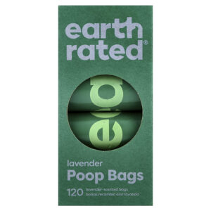 Earth Rated Poop Bags Lavanda 8 Rolos