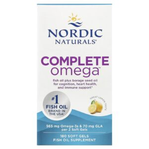 Nordic Naturals Complete Omega™ Limão 180 Cápsulas Softgel