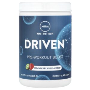 MRM Nutrition DRIven™ Reforço Pré-Treino Kiwi Morango 350 g (123 oz)