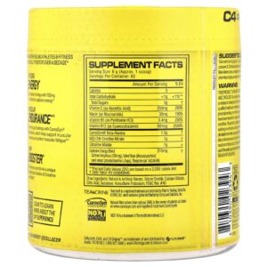 C4 / Cellucor C4® Original Pré-treino Ponche de Frutas 360 g (127 oz)