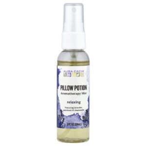 Aura Cacia Pillow Potion Spray de Aromaterapia Relaxante 59 ml (2 fl oz)
