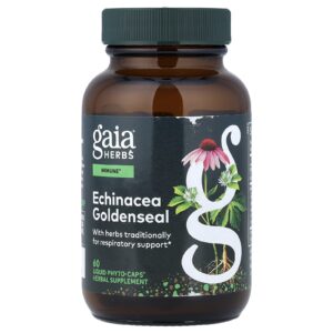 Gaia Herbs Echinacea Goldenseal 60 Phyto-Caps® Líquidos