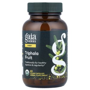 Gaia Herbs Triphala Fruit 60 Cápsulas Veganas
