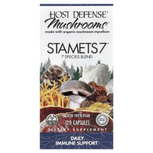 Host Defense Mushrooms™ STAMETS 7® 120 Cápsulas
