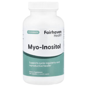 Fairhaven Health Myo-inositol 120 Cápsulas (500 mg por Cápsula)