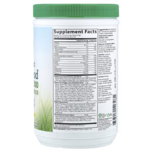 Garden of Life Alimento Perfeito e Orgânico Cru Superalimento Verde Verduras em Pó com Suco Original 414 g (146 oz)