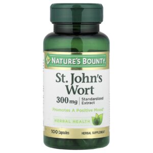 Natures Bounty Erva-de-São-João 300 mg 100 Cápsulas