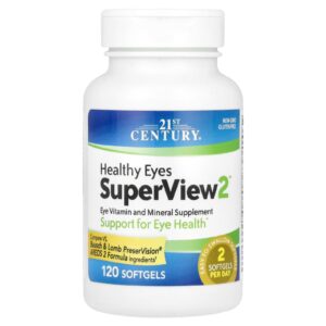 21st Century Healthy Eyes SuperView2™ 120 Cápsulas Softgel