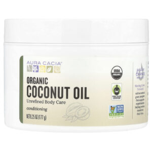Aura Cacia Óleo de Coco Orgânico 177 g (625 oz)