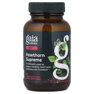 Gaia Herbs Espinheiro Supremo 60 Phyto-Caps® Líquidos Veganos (500 mg por Cápsula)