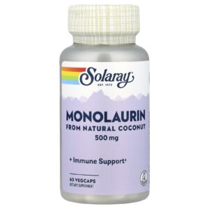 Solaray Monolaurin 500 mg 60 VegCaps
