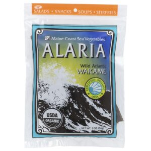 Maine Coast Sea Vegetables Alaria Wild Atlântico Wakame 56 g (2 oz)
