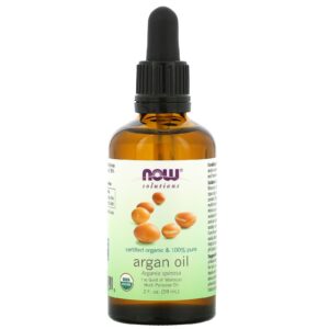 NOW Foods Óleo de Argan orgânico 59 ml (2 fl oz)