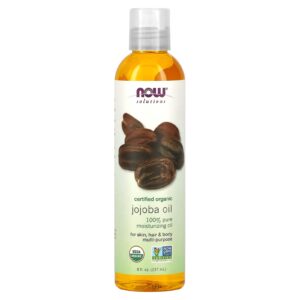 NOW Foods Solutions Óleo de Jojoba Orgânico 237 ml (8 fl oz)